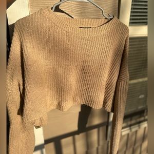 Crop Sweater Top